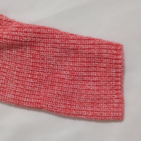 Express V-Neck Knit Tunic, Color Salmon Size XS-TP - Picture 5 of 15